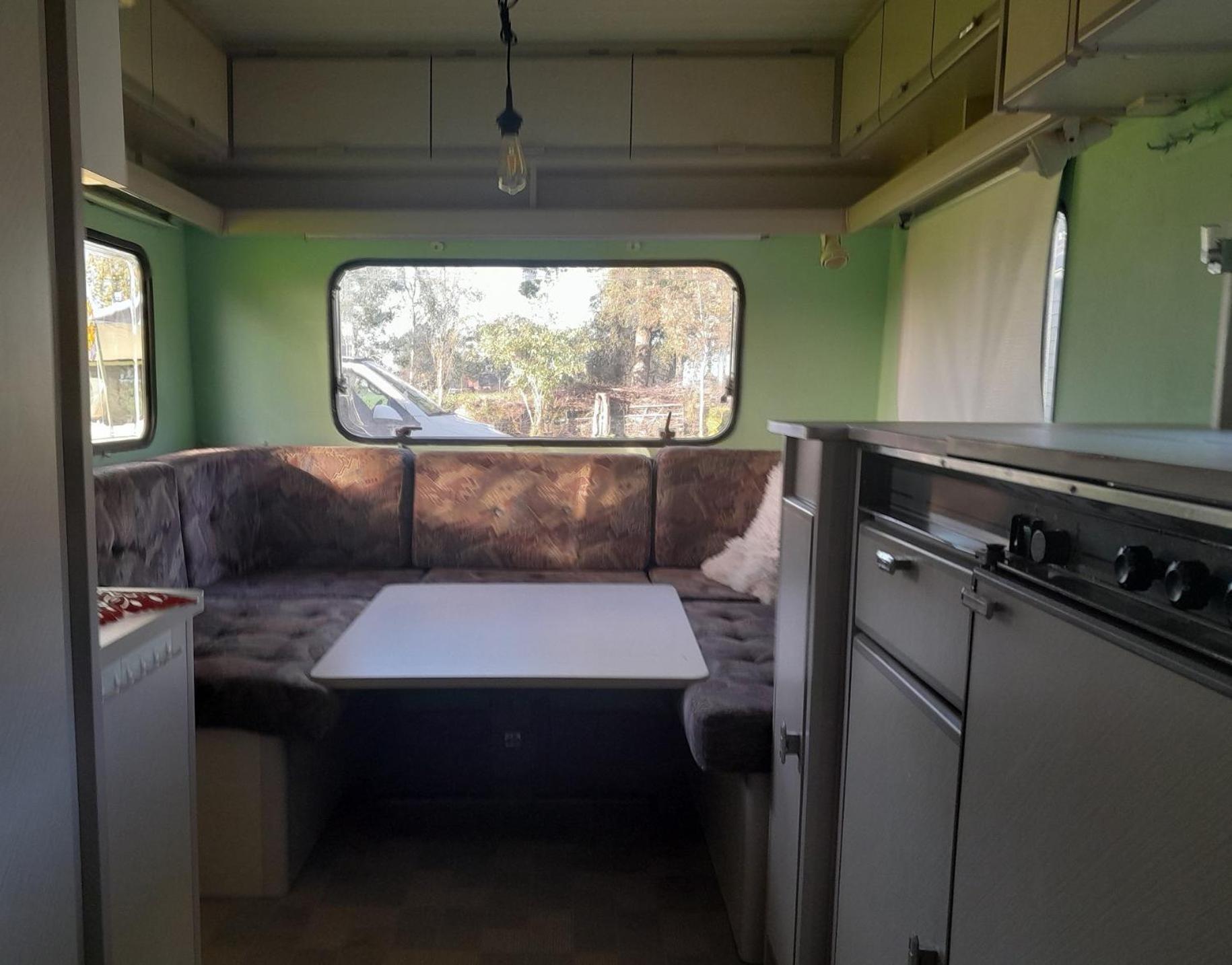 Caravan Vlinder Rouveen Chambre photo